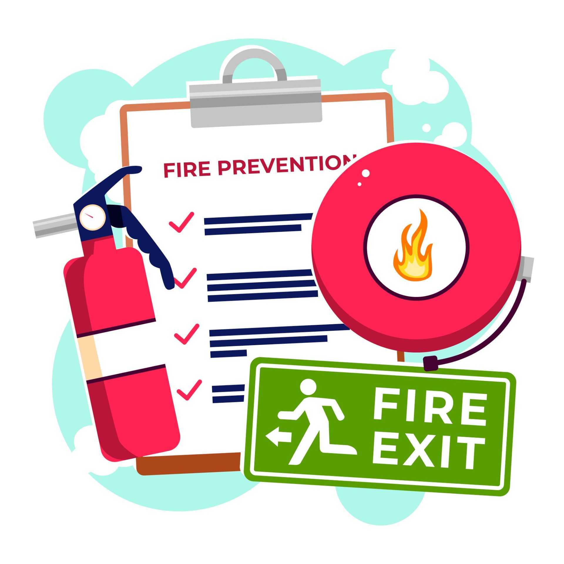 exercice d'évacuation incendie